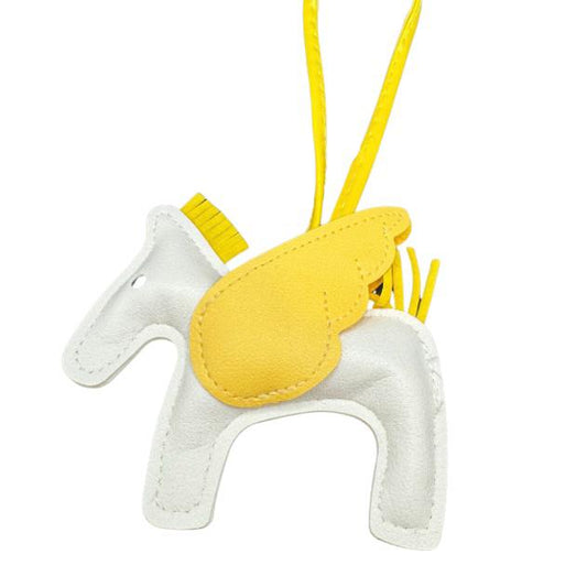 Bagcharm paardje wit