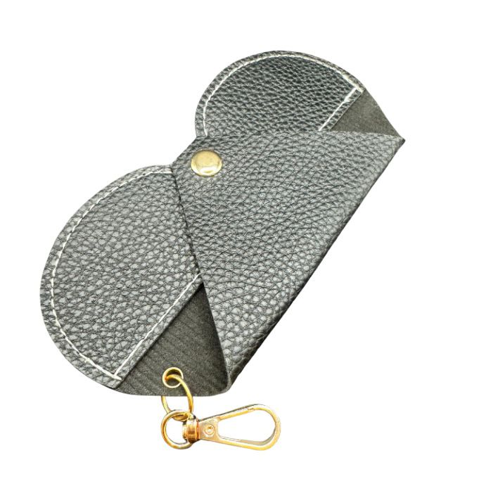 Bagcharm brillenhoesje zwart