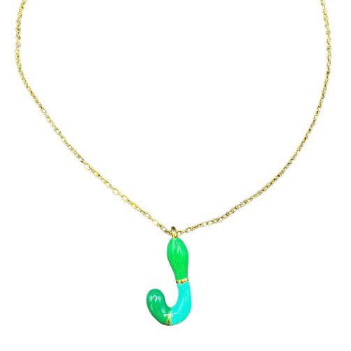 Initiaal ketting J