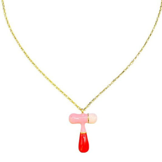 Initiaal ketting T
