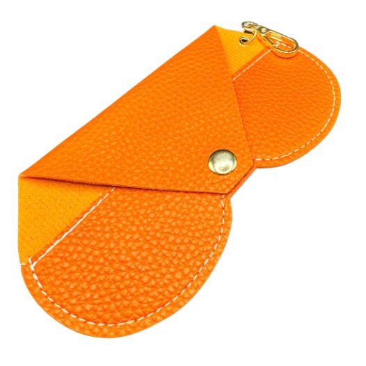 Bagcharm brillenhoesje oranje