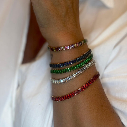 Armband met steentjes multiclour